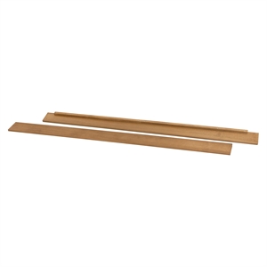 DaVinci Asher Pine Wood Twin/Full Size Bed Conversion Kit in Hazelnut