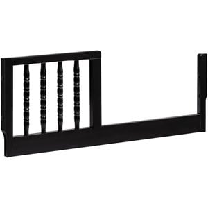 DaVinci Jenny Lind Pine Wood Mini Toddler Bed Conversion kit in Ebony
