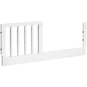 DaVinci Jenny Lind Pine Wood Mini Toddler Bed Conversion kit in White