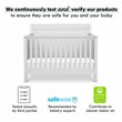 DaVinci Anders Pine Wood 4-in-1 Convertible Crib in Cloud Gray