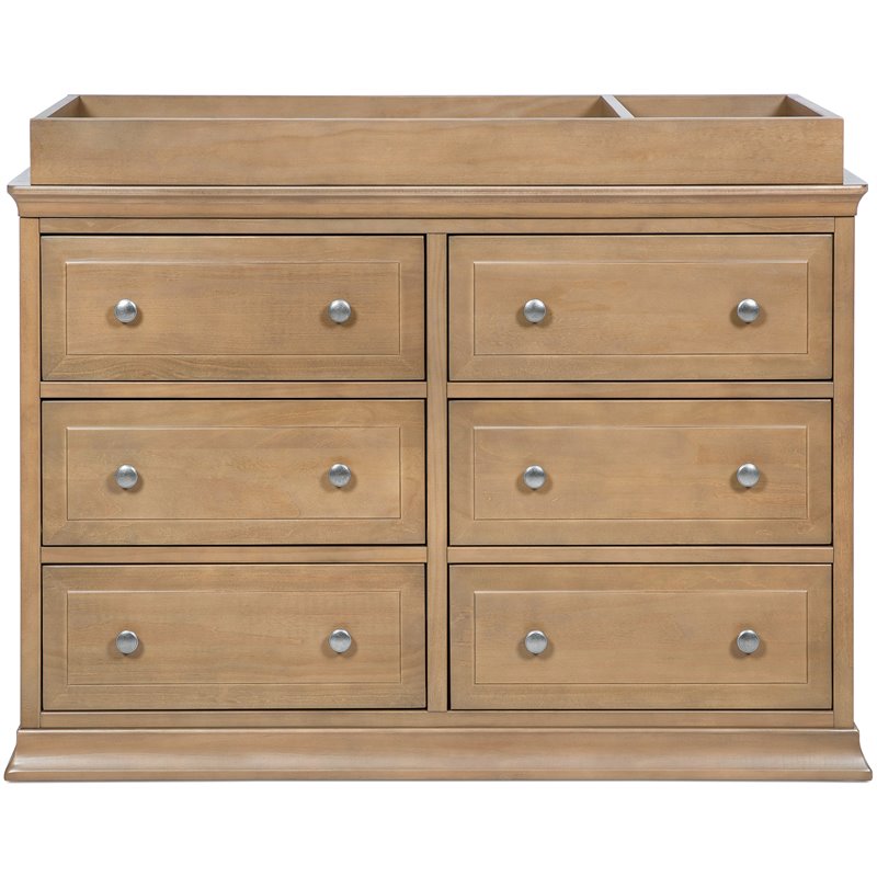 DaVinci Pine Wood Universal Wide Removable Changing Tray in Hazelnut