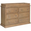 DaVinci Pine Wood Universal Wide Removable Changing Tray in Hazelnut