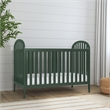 Davinci Beau Modern Pine Wood 3-In-1 Convertible Crib in Forest Green