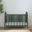 Davinci Beau Modern Pine Wood 3-In-1 Convertible Crib in Forest Green