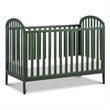 Davinci Beau Modern Pine Wood 3-In-1 Convertible Crib in Forest Green