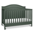Davinci Charlie Modern Pine Wood and MDF 4-In-1 Convertible Crib in Forest Green