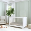 DaVinci Otto 3-in-1 Convertible Crib with Acrylic Slats in White