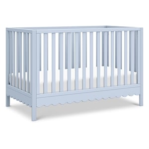 DaVinci Sammy Scallop 4-in-1  Convertible Crib in Light Blue