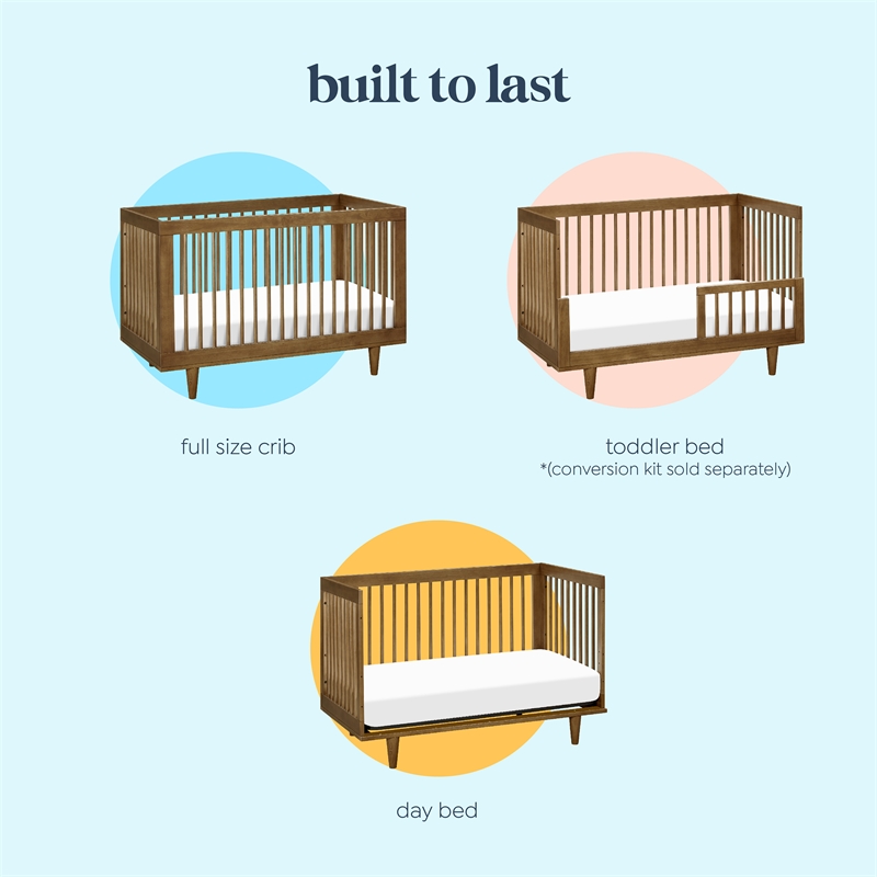 DaVinci Marley 3-in-1 Convertible Crib in Brown