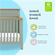 DaVinci Shea 4-in-1 Convertible Crib in Sage and Honey
