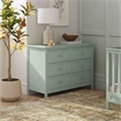 DaVinci Charlie 6-Drawer Double Dresser in Little Sage