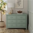 DaVinci Charlie 6-Drawer Double Dresser in Little Sage
