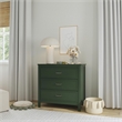 DaVinci Charlie 3-Drawer Dresser in Forest Green