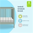 DaVinci Birdie 3-in-1 Convertible Crib in Light Sage