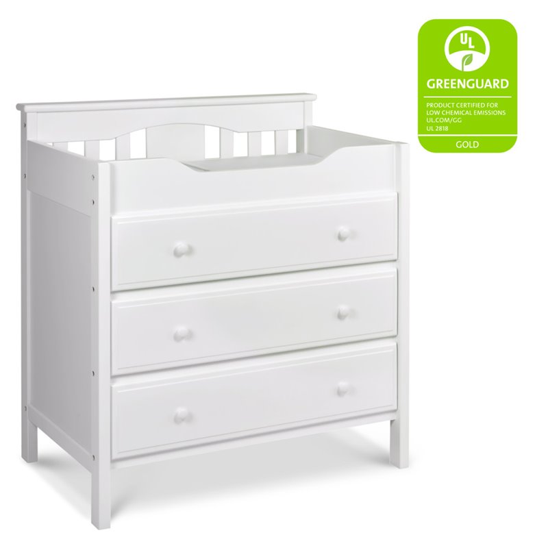 DaVinci Jayden 3 Drawer Changer Dresser in White