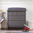 DaVinci Autumn 4-Drawers Pine Wood Baby Dresser in Slate