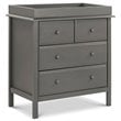 DaVinci Autumn 4-Drawers Pine Wood Baby Dresser in Slate