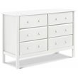 DaVinci Jayden 6-Drawer Double Wide Dresser in White