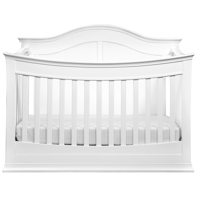 DaVinci Meadow 4-in-1 Convertible Crib in White