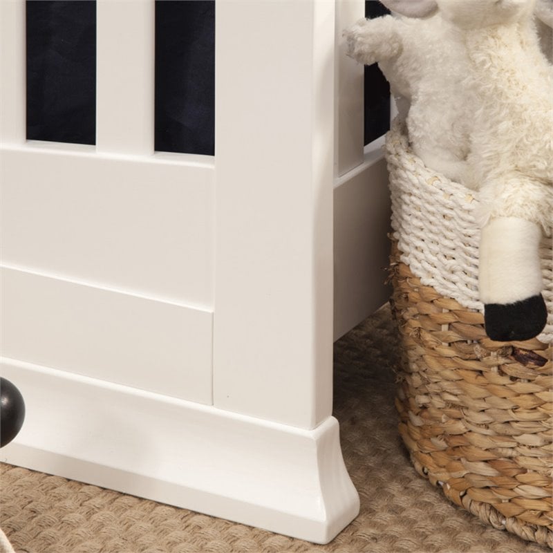 DaVinci Meadow 4-in-1 Convertible Crib in White