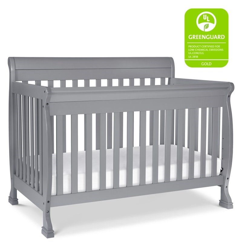 DaVinci Kalani 4-in-1 Convertible Crib in Gray