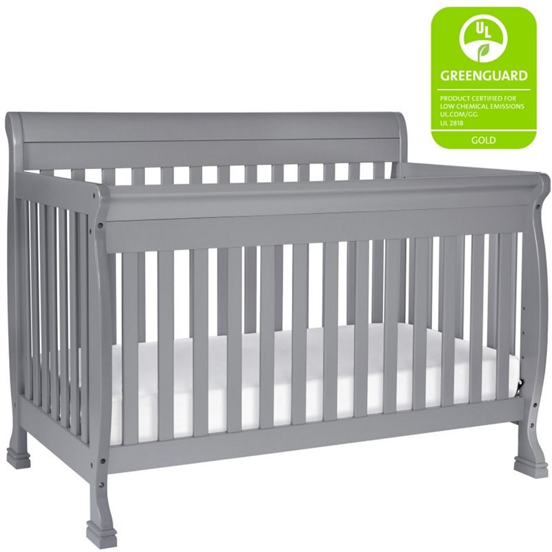 DaVinci Kalani 4-in-1 Convertible Crib in Gray