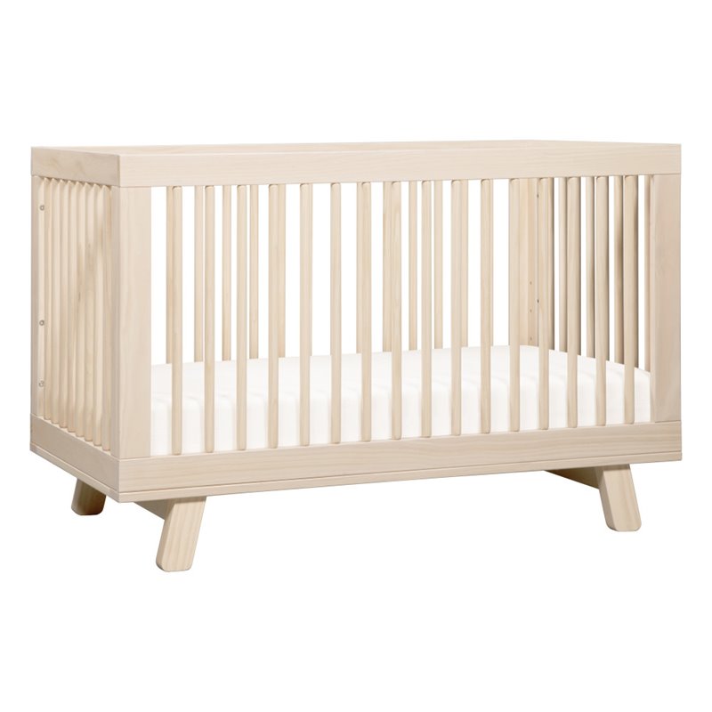 Hudson 3-in-1 Convertible Crib & Toddler Bed Conversion Kit Washed Natural