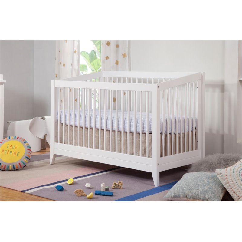 Sprout 4-in-1 Convertible Crib & Toddler Bed Conversion Kit White