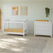 Babyletto Sprout 3 Drawer Wooden Dresser with Removable Changing Tray in White