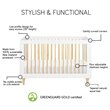 Babyletto Lolly 3-in-1 Convertible Crib with Toddler Bed Conversion Kit in Black