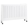 Babyletto Maki Full Portable Crib with Toddler Bed Conversion Kit in White