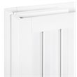 Babyletto Maki Full Portable Crib with Toddler Bed Conversion Kit in White