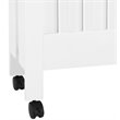 Babyletto Maki Full Portable Crib with Toddler Bed Conversion Kit in White