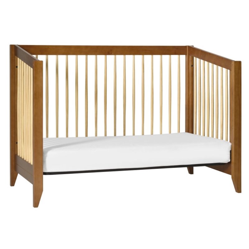 Sprout 4-in-1 Convertible Crib & Toddler Bed Conversion Kit Chestnut/Natural