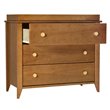 Babyletto Sprout 3 Drawer Dresser with Removable Changing Tray in Chestnut