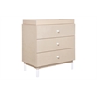 Babyletto Gelato Crib and Dresser Feet Pack in White