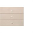 Babyletto Gelato Dresser Knob Set in White Babyletto Gelato Dresser Knob Set in White