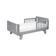 Babyletto Pine Wood Junior Bed Conversion Kit in Gray