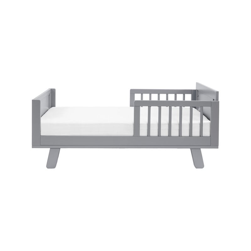 Babyletto Pine Wood Junior Bed Conversion Kit in Gray