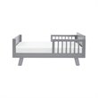Babyletto Pine Wood Junior Bed Conversion Kit in Gray