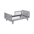 Babyletto Pine Wood Junior Bed Conversion Kit in Gray