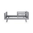 Babyletto Pine Wood Junior Bed Conversion Kit in Gray