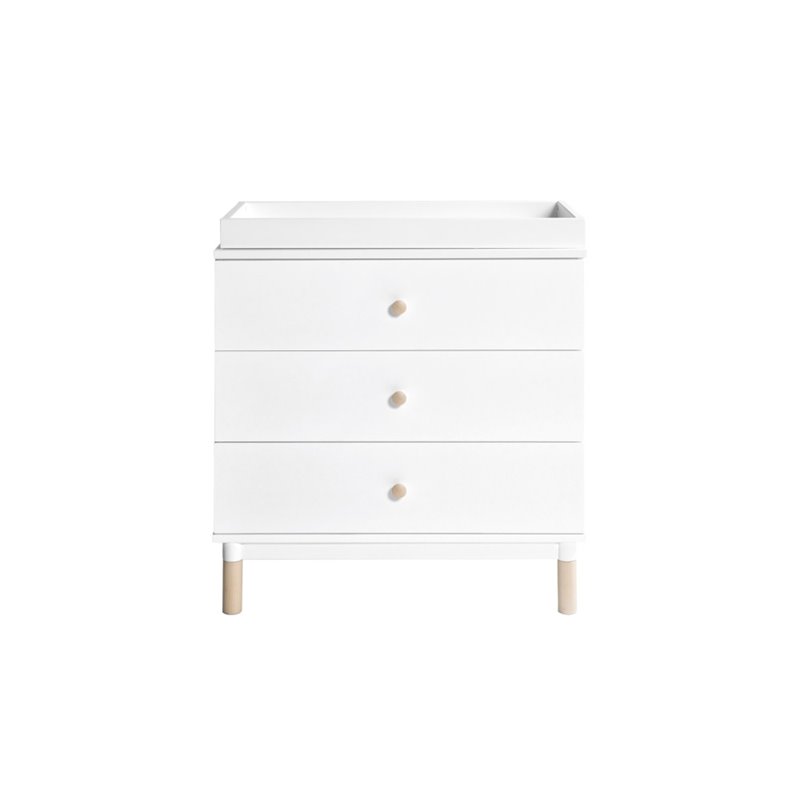 Babyletto Gelato Dresser Knob Set in Washed Natural