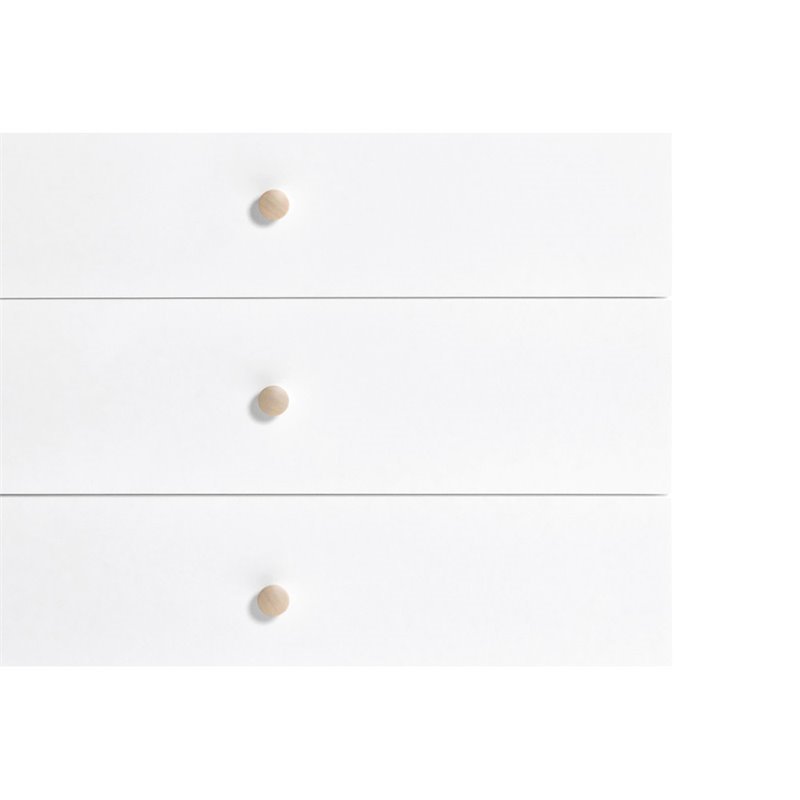 Babyletto Gelato Dresser Knob Set in Washed Natural