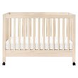 Babyletto Maki Full Portable Crib with Toddler Bed Conversion Kit in Natural