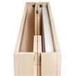 Babyletto Maki Full Portable Crib with Toddler Bed Conversion Kit in Natural