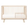 3-in-1 Convertible Crib Set with Dresser and Changing Tray in Natural