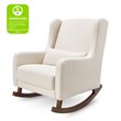 Babyletto Kai Rocker in Performance Natural Eco-Twill with Dark legs