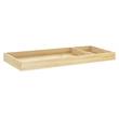 Babyletto Pine Wood Universal Wide Removable Changing Tray in Natural