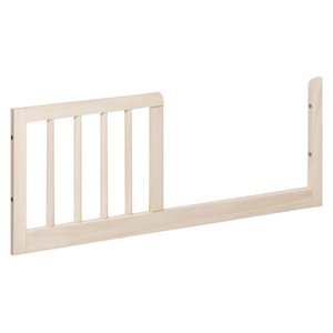 Babyletto Gelato Mini Wood Toddler Bed Conversion Kit in Washed Natural